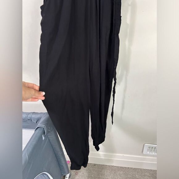 Lulu’s Advanced Degree Black Sleeveless Jumpsuit - Picture 13 of 16